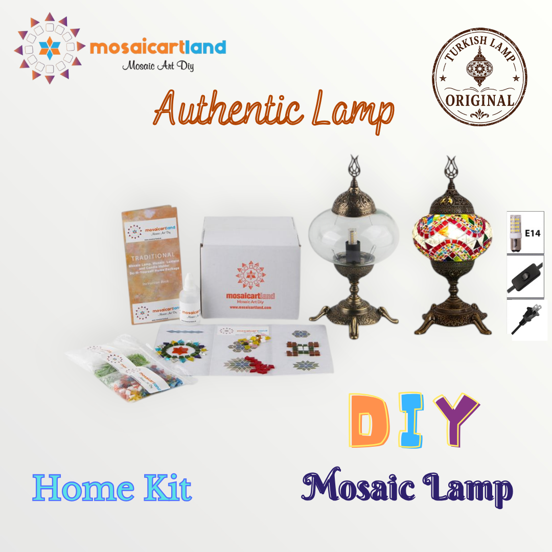 Turkish Mosaic Lamp DIY Kits | Make Your Own at Home