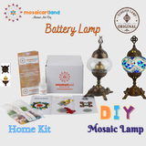 Battery Mosaic lamp kit & Diy Mosaic Lamp Home kit