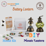 Battery Lantern Kit & Diy Mosaic Lamp Home Kit